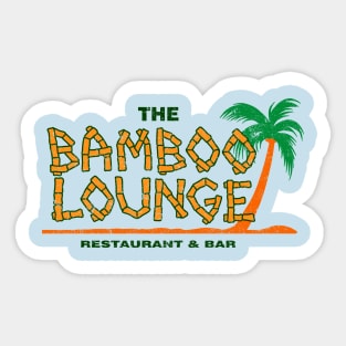 The bamboo lounge Sticker